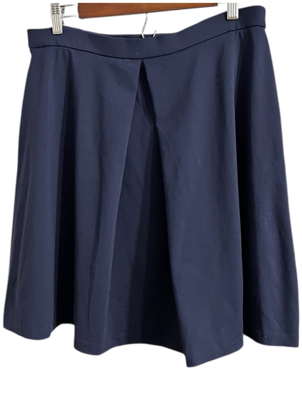 ADRIENNE VITTADINI A-Line Sporty Skirt L Navy